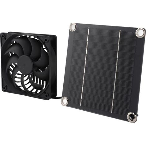 Kit de ventilateur pour panneau solaire monocristallin 5W 5V (1/5)