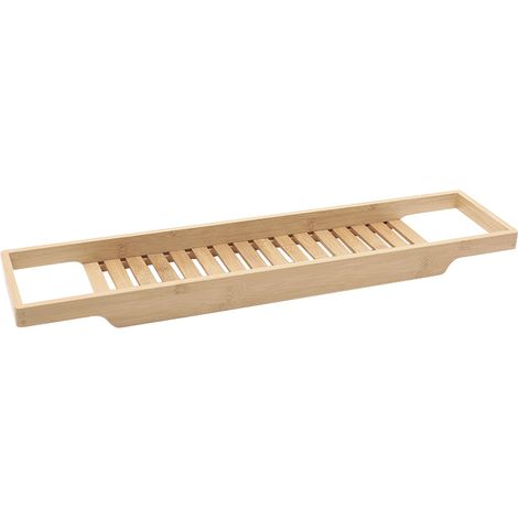 Mexen Bamboo étagère pour baignoire 80 cm, bambou naturel - 701080-00 (1/2)