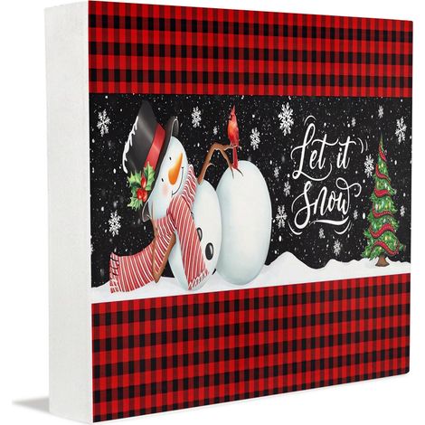 Plaque photo commémorative en cadeau, décoration de bureau pour adolescents, panneau carré rustique style ferme pour la maison ou le bureau (1/5)