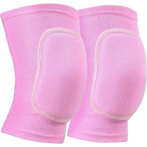 3 paires de genouillères de yoga, de cheerleading, de danse et de volley-ball pour femmes (noir, gris, gris, S [Convient aux personnes pesant entre 50 et 90 kg]) (1/4)
