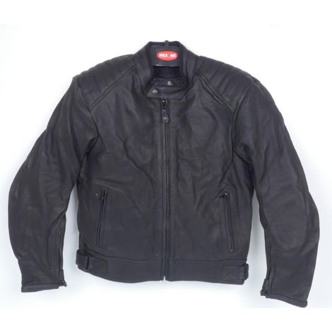 Motorradjacke für Männer nexone Leder giorgio schwarz Größe s