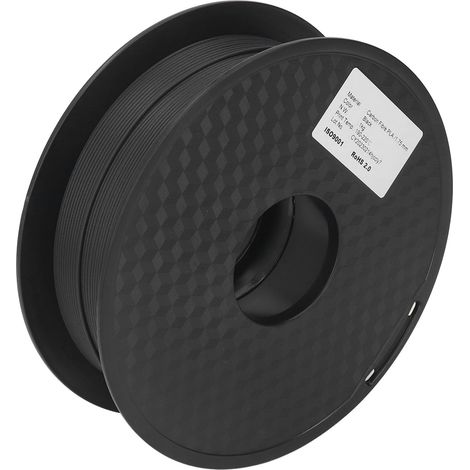 Filament PLA fibre de carbone 1.75mm pour imprimante 3D, bobine premium, haute résistance, impression précise, usage pro et maker. (1/5)