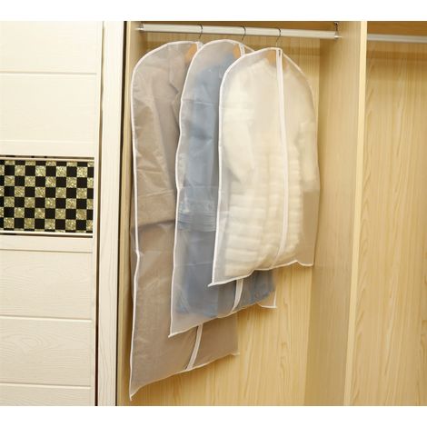 Filiyano-Housses de vêtements anti-poussière, sacs de voyage, valises imperméables, anti-mites et résistantes à l'humidité, 60 x 120 cm, taille L