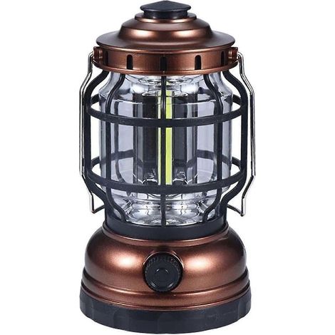 Online Store - Lanterne de camping rechargeable - Lanternes de camping LED - avec luminosité réglable (1/4)