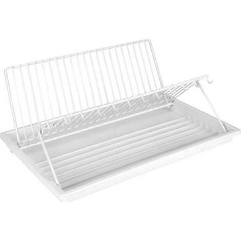 Metaltelx Égouttoir à Vaisselle avec Plateau 42x29 cm Pratique