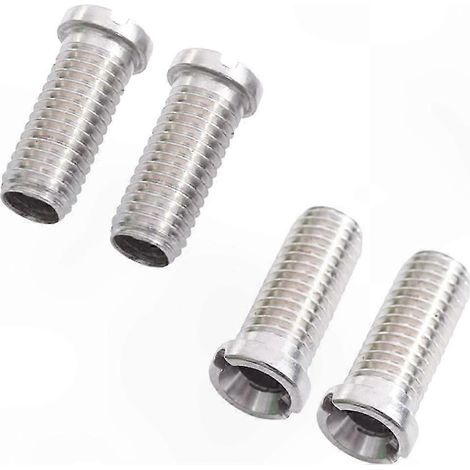 Lot de 4 vis creuses en acier inoxydable pour crépines d'évier, pièces de rechange pour robinetterie de vidange de 45 mm pour éviers de cuisine (1/5)