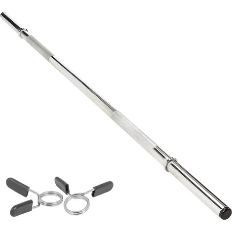 Body Revolution Straight Barbell Bar - 1" Standard 1.4m