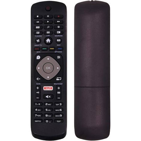 Télécommande Universelle Philips pour Philips Smart TV 4K UHD HDR avec Ambilight et Net.