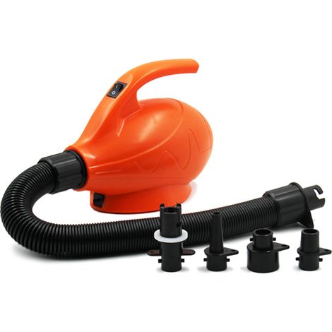 Pompe électrique AC pour matelas gonflable, lit d'air, piscine, jouet, radeau, bateau : pompe à air rapide avec 4 buses incluses (1/5)