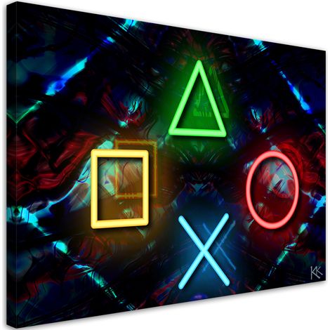 Quadro su tela, Giochi per computer - 60x40 (1/4)