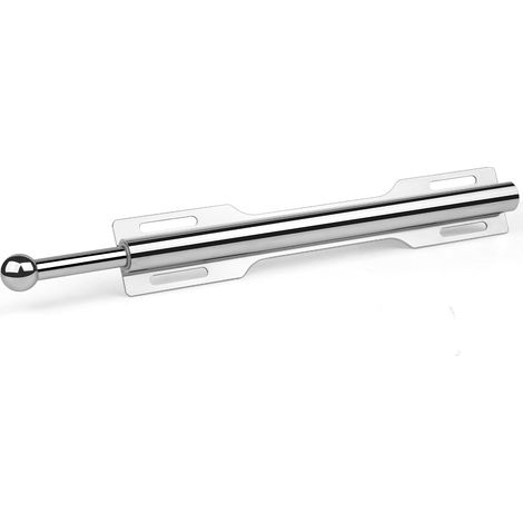 Tringle coulissante pour placard, chambre à coucher, buanderie, salle de bain, chrome (1/5)