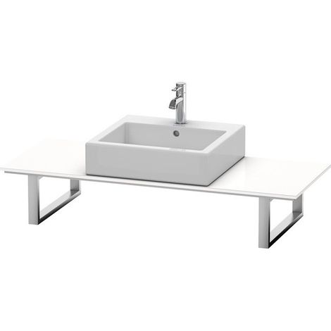 Console Duravit X-Large Console per lavabi da appoggio e lavabi da incasso, 027C, con un foro, per angolo destro, profondità 550 mm, Colore (anteriore/corpo): Ciliegio del Ticino - XL027C07373