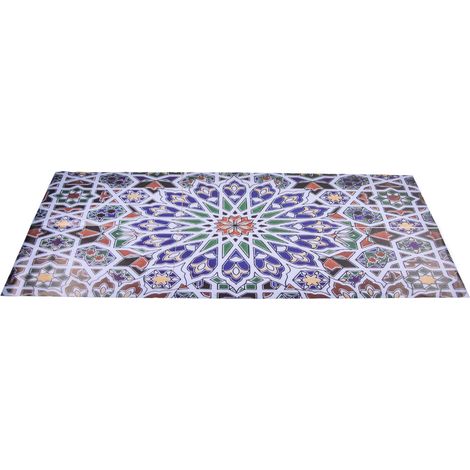 Lot de 2 stickers muraux 3D pour porte, imperméables et amovibles, en PVC auto-adhésif, 38,5 x 200 cm. (1/5)