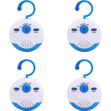Résistante à l'eau jusqu'à 4 fois sa capacité, cette radio FM portable avec haut-parleur intégré est idéale pour la salle de bain, la cuisine, le bateau, la randonnée, la douche et bien plus encore. (1/5)