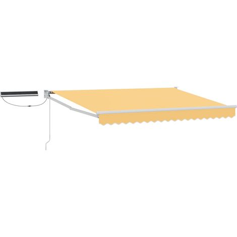 Maison Exclusive - Tettuccio Elettrico Retrattile Sabbia 4,5 × 3 m (1/4)