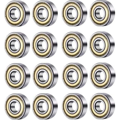 Lot of 20 608 Zz Double Shielded Ball Bearings (1/4)