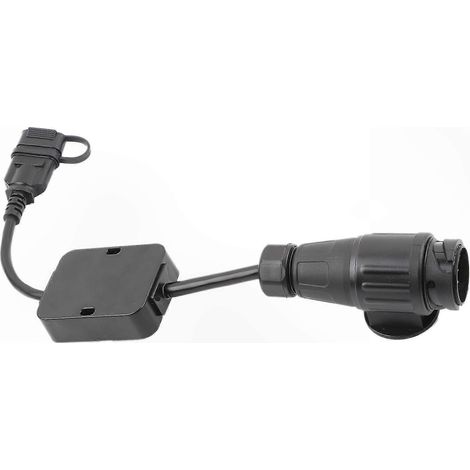 Adaptateur pour feux de remorque 13 broches vers 4 broches, conversion de câblage européen vers américain, connexion Plug and Play (1/5)