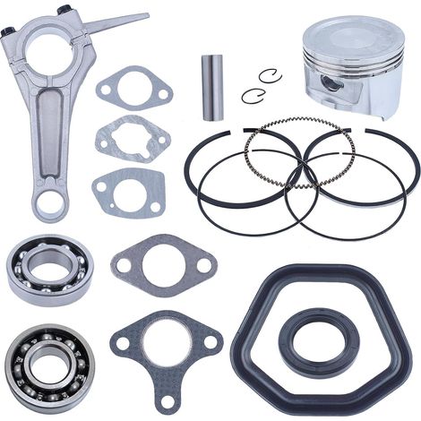88mm Piston Rings Crankshaft Bearings Kit for Honda GX390 188F 13HP Gasoline Engine with Pin, Circlip, Connecting Rod, Crankshaft Oil Seal, Valve Cover Gasket, Muffler Gasket, Paper Gasket (1/5)