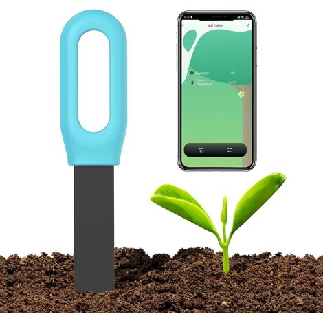 El comprobador de campo y el detector inteligente de temperatura y humedad deben controlarse mediante la aplicación móvil con pasarelas. (1/5)