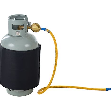Mophorn Isolierter Gasflaschenwärmer im Bandstil von , 120 W Propanheizung für 40 lbs-Tanks, fester Thermostat, max. Temperatur 90 °F, wasserdichtes Oxford-Gewebe, CE-geprüft