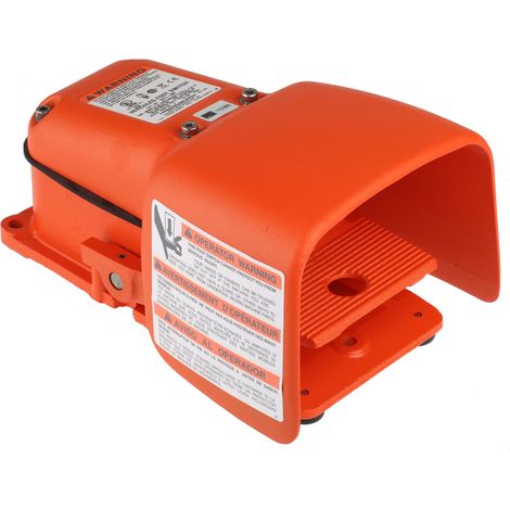 Commutateur à pédale d'utilisation intensive à actionnement Momentané, 2 RT 20 A @ 250 V c.a. 250V IP56 ( Prix pour 1 )