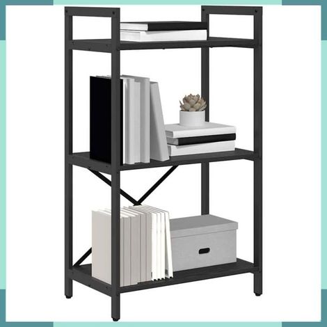 Étagère - 883874 - Chêne noir - Bois d'ingénierie - 56 x 34 x 96 cm (1/5)
