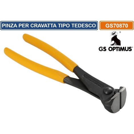 GS OPTIMUS GS70870 PINZA TRONCHESE TIPO TEDESCO PER CORDE CHITARRA ESTRATTORE (1/5)