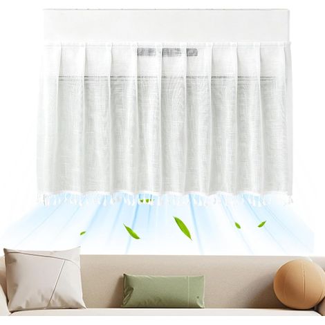Déflecteur de ventilation pour climatiseur Cache anti-vent pour climatiseur domestique, chambre, bureau, salon, salle de bain, appartement, dortoir, local commercial