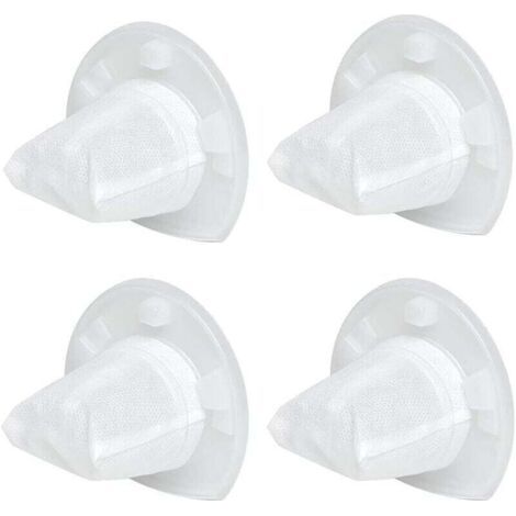 BARKBUSTERS Lot de 4 filtres de rechange pour aspirateur sans fil Black & Decker Power Tools VF110 Dustbuster , compatibles avec les modèles CHV1410L , CHV9610 , CHV1210 , CHV1410 , CHV1410B , CHV1510