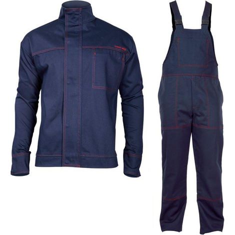 Lahti-Pro Chaqueta de soldadura ignífuga talla XL