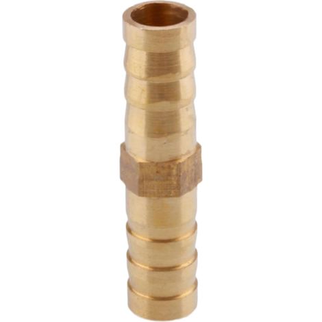 Raccord cannelé en laiton 1/2", filetage femelle, épisseur de métaux, barbillons, raccord tuyau, connecteur adaptateur pour air, eau, huile (épaisseur 8 mm) Un Mot Vente 10MM (1/5)