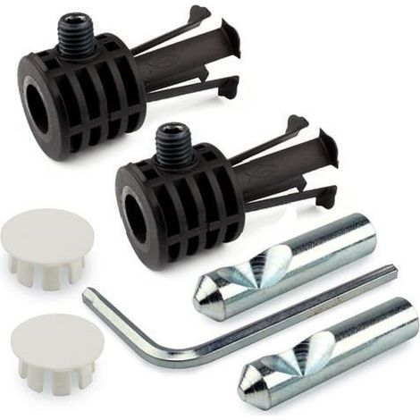 SFA – Kit de fixation cuvette Sanicompact Comfort – Acier inoxydable – Stabilité renforcée pour installation WC broyeur – Utilisation quotidienne