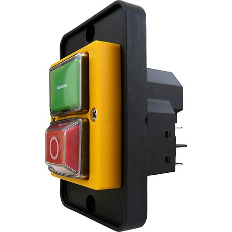 Integrierter 400V 10A Schalter mit IP55-Schutzkappe für stationäre Werkzeugmaschinen wie z. B. Holzspalter (1/4)