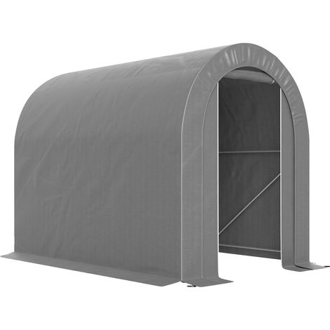 Tienda de jardín, impermeable, fácil de montar, GRIS (1/5)