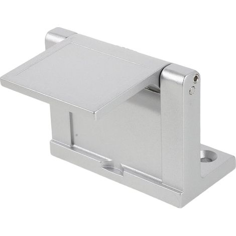 Verrou de sécurité porte d'hôtel en alliage de zinc argenté avec dispositif de libération rapide - Adapté aux portes à battant intérieur pour domicile et usage par femmes seules (1/5)