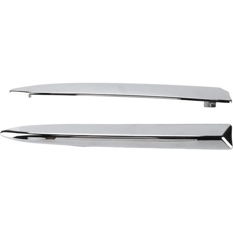 Moldura superior chrome of the shock absorbers of the coach, replacement part number 735455041 for FIAT 500 2007-2015