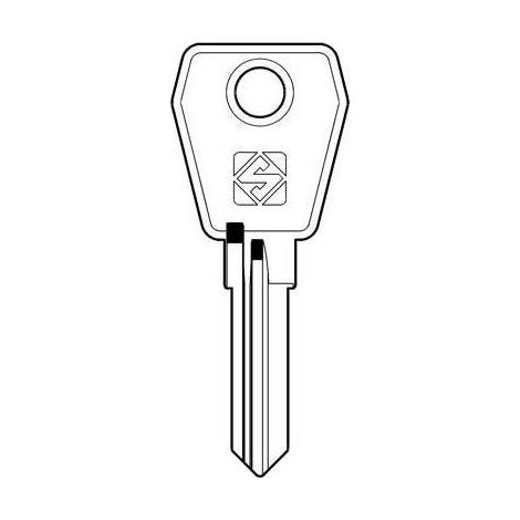 10,0 x CHIAVE PIATTA EUROLOCKS EU16R SILCA