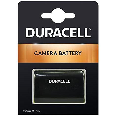 Duracell DR9943 - Batteria della fotocamera digitale 7,4 V, 1400 mAh (sostituisce la batteria originale da Canon LP-E6), Nero (1/4)