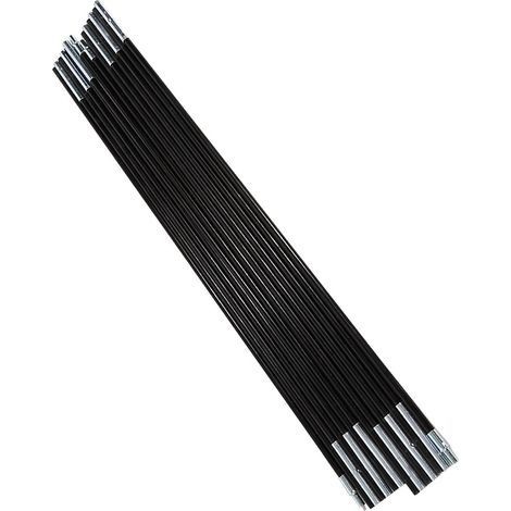 Tent support pole, portable replacement pole, 2 sets of 7 sections for camping (1/5)