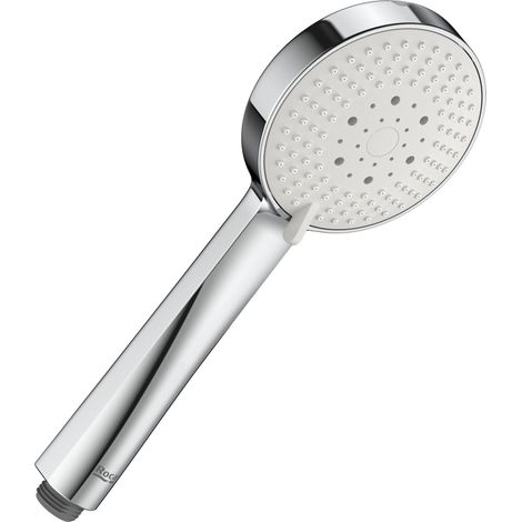 Ducha de mano Ø100 mm con 3 funciones STELLA - ROCA Acabado: Cromado