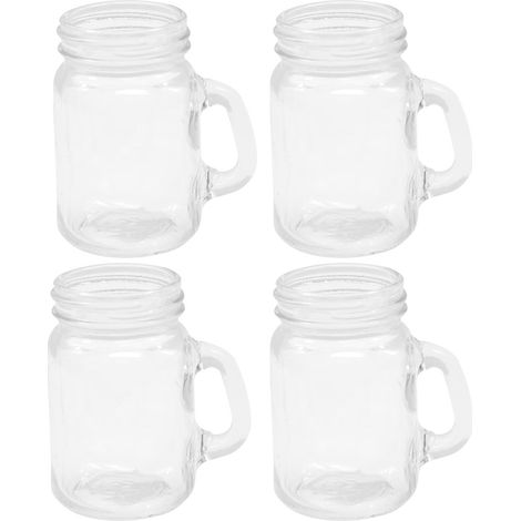 Tablecraft set 4 bicchiere liquore, shot, in vetro 133 ml