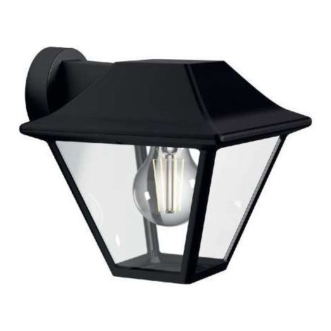Philips LED Alpenglow Lampada da Parete per Esterni, Lanterna con Supporto a Muro, Nero (1/4)