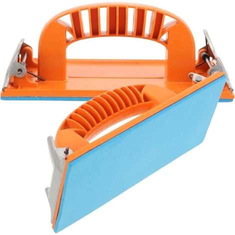 2 Blocs De Ponçage Support De Papier De Verre De Ponçage Manuel – Bloc De Ponçage Manuel Pour Meubles En Bois Papier De Verre De Finition (1/5)