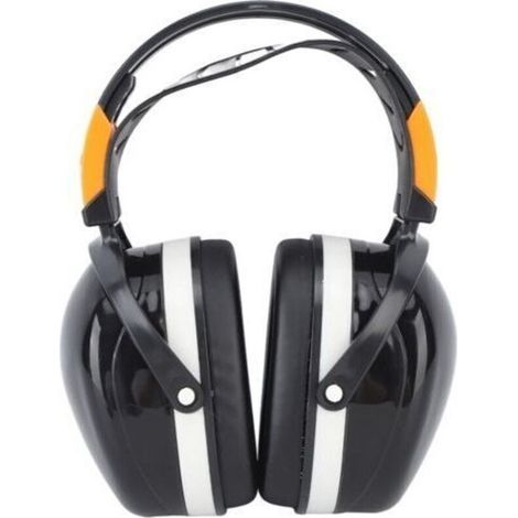 Casques Anti-Bruit Extensibles pour Tonte Jardin - Protection Auditive Confortable pour Sommeil et Tir - Noir et Blanc -