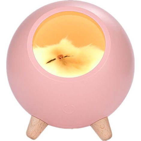 Veilleuse enfant, lampe de chevet LED en silicone avec éclairage tactile option de charge USB veilleuse bébé , (1/5)