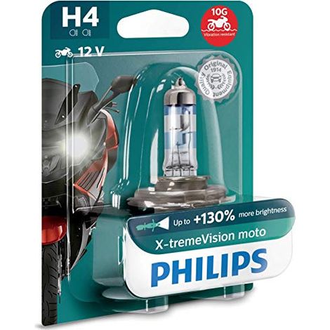 Philips Automotive 12342XV+BW Lampadina alogena X-Tremevision Moto H4 60/55 W 12 V (1/4)