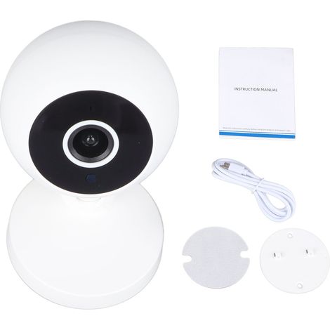 Caméra A2, vision nocturne haute définition, surveillance bébé, WiFi sans fil, caméra de sécurité domestique intelligente à distance 1080P. (1/5)