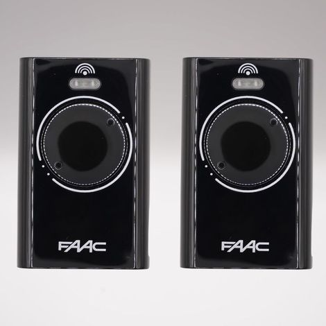 FAAC XT2 868 SLH Black Remote Control - Pack of 2 - Black (1/4)