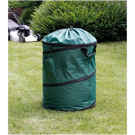 Sac à déchets verts 175 L – Fond rigide – Toile Dacron 300 g/m2 – 2 poignées renforcées – Dimensions 56 x 71 cm – Celloplast (1/5)