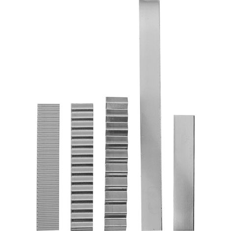 5 Pièces Couteau Ondulé pour Argile Polymère en Acier Inoxydable (1/5)